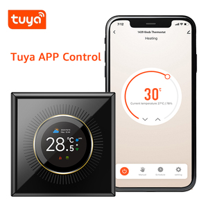 Núm màn hình nhiệt cho điện sưởi ấm/gas nồi hơi, điều khiển bằng giọng nói từ xa Wifi điều khiển nhiệt độ - Product Image 3