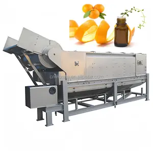 VBJX Automatic Coconut Palm Olive Lemon Orange Citrus Peel Oil Cold Press Essential Extractor Milling Machine
