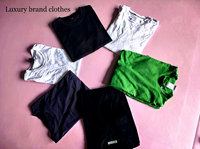 IB12 Pakaian Bekas Merek Mewah Grosir Baju Bekas Campuran Jaket Desainer Hoodie Kaos Celana Pendek Celana Panjang Jeans