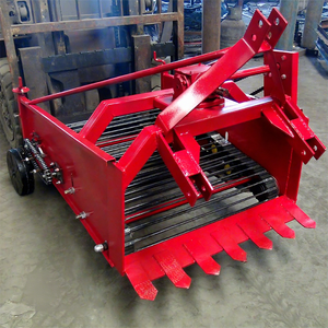 Mini Moissonneuse-batteuse pour pommes de terre, carottes, légumineuses, à transmission par engrenages, haute productivité, avec cœur de travail inclus, garantie de 2 ans - Product Image 1