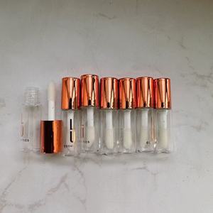 Tube de brillant à <span class=keywords><strong>l</strong></span>èvres transparent Jinlan Spot-on mignon de 1,2 ml en plastique or rose avec bouchon à vis, mini tube <span class=keywords><strong>doré</strong></span> pour emballage de couleur à <span class=keywords><strong>l</strong></span>èvres - Product Image 2