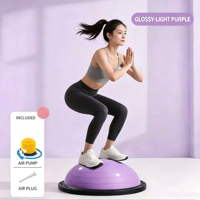 Ballon d'équilibre portable en PVC pour le yoga, entraîneur d'équilibre pour la maison, les voyages et la salle de sport, vente en gros, OEM, fourniture personnalisée