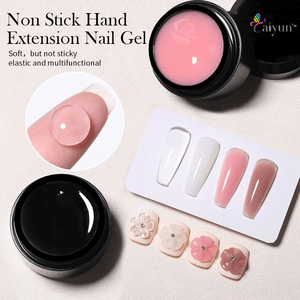 Label privé <span class=keywords><strong>argile</strong></span> solide 3D dure <span class=keywords><strong>rose</strong></span> naturel clair doux extension non collante non essuyable 5 en 1 Uv/Led gel pour ongles pour ongles - Product Image 1