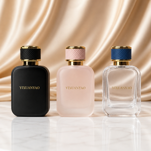 Flacons <span class=keywords><strong>de</strong></span> parfum en verre <span class=keywords><strong>de</strong></span> luxe 30 ml en promotion, noirs et roses, flacons vides personnalisés avec emballage et sérigraphie, vaporisateur à sertir - Product Image 2