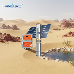 Nueva Bomba Solar Sumergible de Pozo Profundo de 2200W y 9m³/h con Cabezal de 125m y Impulsor de Plástico, 3hp, Modelo HD-4SC9-125-280-2200-A (2026) - Product Image 1