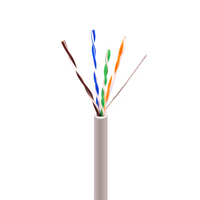 Cable de Red UTP FTP Cat5e Cat6 Lan de Cobre Desnudo de 305m 1000FT, 23AWG/24AWG, Pasa la Prueba Fl~k, Seguridad de Red, Precio Bajo de Fábrica