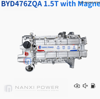 Motore Completo Nuovo di Zecca BYD476ZQA 1.5T Benzina Euro 5 100% Testato per Surui G5 Qin S7