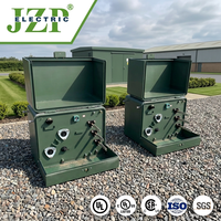 JZP Déploiement Rapide Utilitaire Grade 100-150kVA Monophasé Pad Monté Transformateur Prix Usine pour Alimentation en Zone