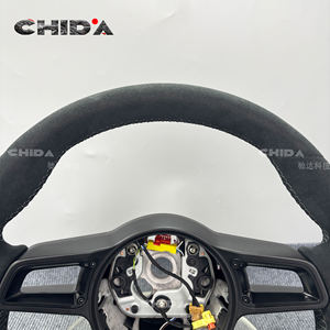 พวงมาลัยหนังนิ่มแบบปรับแต่งได้เหมาะสำหรับ911.2 911ปอร์เช่718ก็อกสเตอร์ taycan Panamera Macan <span class=keywords><strong>GTS</strong></span> Carrera - Product Image 4