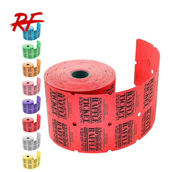 Обычная лотерея для билетов из рафии