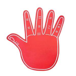 Gants EVA Big Palm pour l'encouragement des équipes de cheerleading, accessoires de cheering en éponge pour une ambiance festive et excitante - Product Image 3