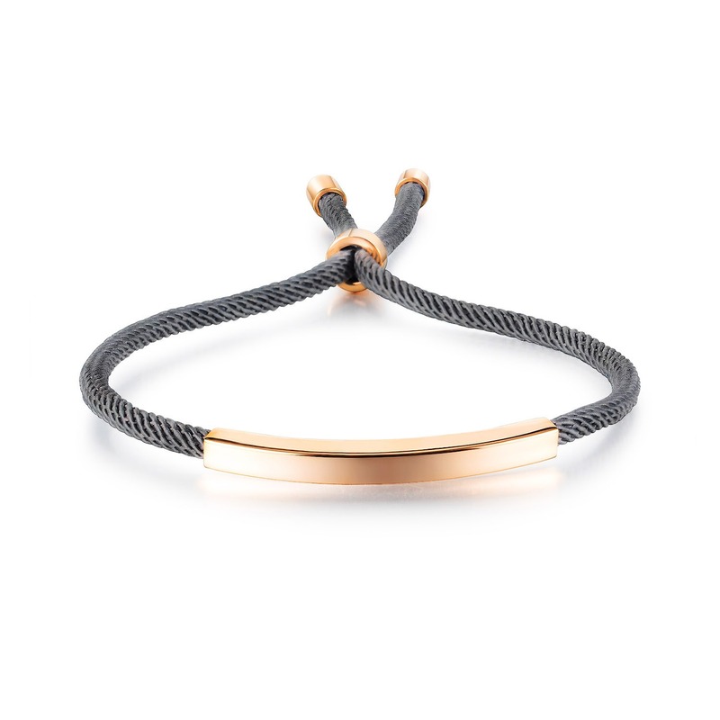 Stainless Steel Fashion Gold Plated Rope