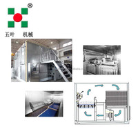 Mesin Freezer Tunnel/Harga Freezer Instan IQF Tunnel untuk Stroberi