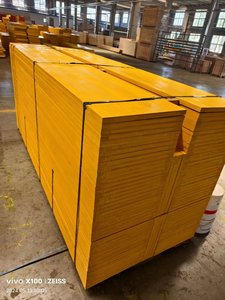 Pannello in compensato giallo a 3 strati per casseforme 500*3000*27mm - Product Image 4