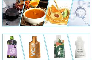 Machine de remplissage et d'emballage automatique pour sachets préformés de formes spéciales, pour eau, jus, huile nettoyante, liquides visqueux et pâte de tomate - Product Image 6