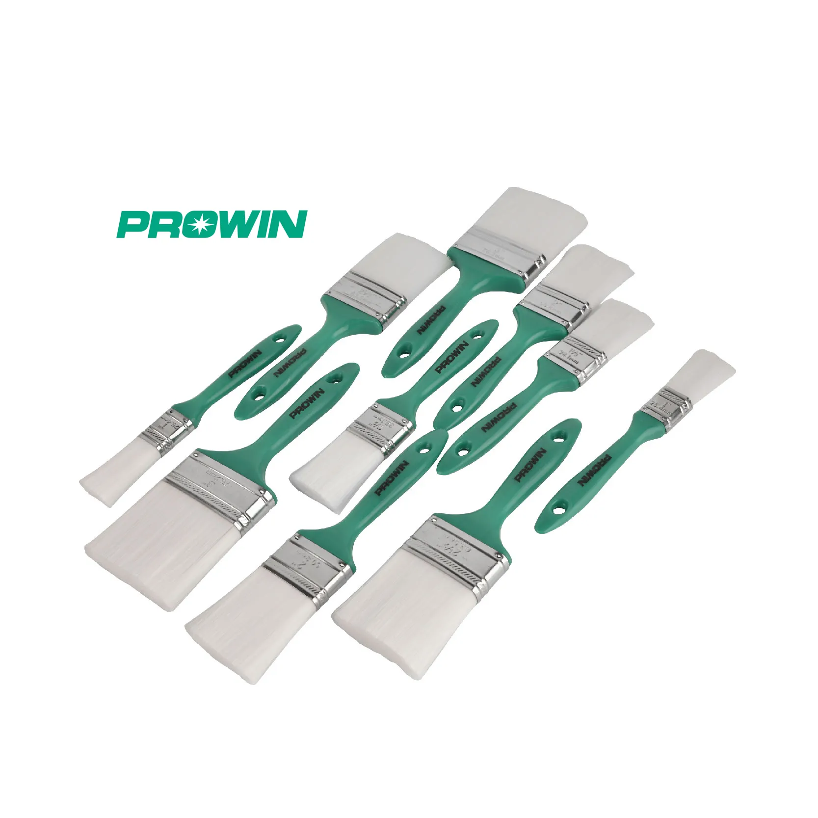 PROWIN Kunststoff griff farbe Hochwertige billige Bürste Hersteller in China Pinsel Set