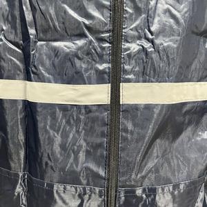 Set di pantaloni traspiranti giacca da pioggia con cappuccio regolabile per lavoratori stradali e pendolari impermeabili - Product Image 5