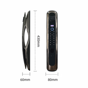 Khóa cửa thông minh Nhận dạng khuôn mặt 3D với công nghệ Chống giả mạo <span class=keywords><strong>wifi</strong></span> Kích hoạt ứng dụng di động điều khiển tự động khóa an ninh gia đình - Product Image 4