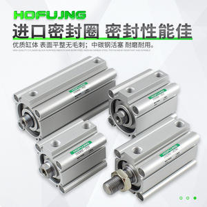CQ2B/CDQ2B40-<b>5</b>/10/20/25/30/35/<b>40</b>/45/50/75/100DZ Stainless Steel Thin-Film Cylinder Pneumatic Piston Pump for Farm Industries - Product Image 1