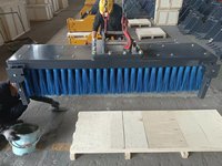 Balai-brosse pour excavatrice SLN certifié CE, prix d'usine, outil de nettoyage haute efficacité pour les tâches de maintenance sur chantier avec excavatrices de 5 à 8 tonnes