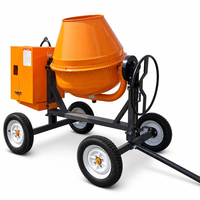 Mini Bétonnière Diesel Autochargeante à Haute Efficacité, Débit de 2m³/h pour le Malaxage du Ciment sur Chantier