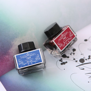 Encre pour stylo de calligraphie, flacon de 15 ml, 10 couleurs, ensemble d'encre pour stylo plume, encre non carbone, dessin, écriture, art, artisanat, encre de calligraphie, flacons - Product Image 3