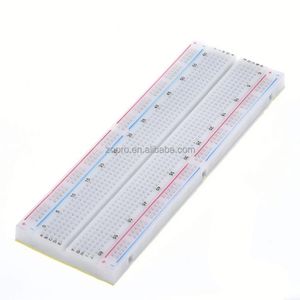 Placa de Conexión Universal MB-102 de Calidad, Breadboard de 165*55*10mm con 830 Orificios, Líneas Rojas y Azules, Accesorio Electrónico Experimental - Product Image 6