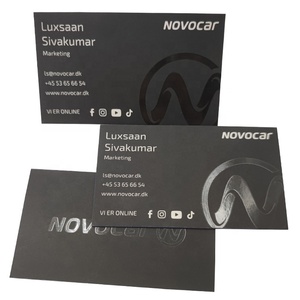 Tùy chỉnh đã ghé thăm thẻ sang trọng Kích thước tiêu chuẩn in ấn tại chỗ UV dập nổi thẻ kinh doanh - Product Image 5