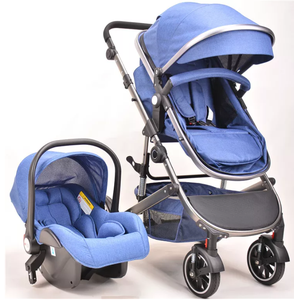 ई-कॉमर्स प्लेटफॉर्म पर हॉट-सेलिंग उत्पाद लिनन बेबी स्टलर एडजस्टेबल बेबी कैरिज कार सीट के साथ सो रही है - Product Image 5