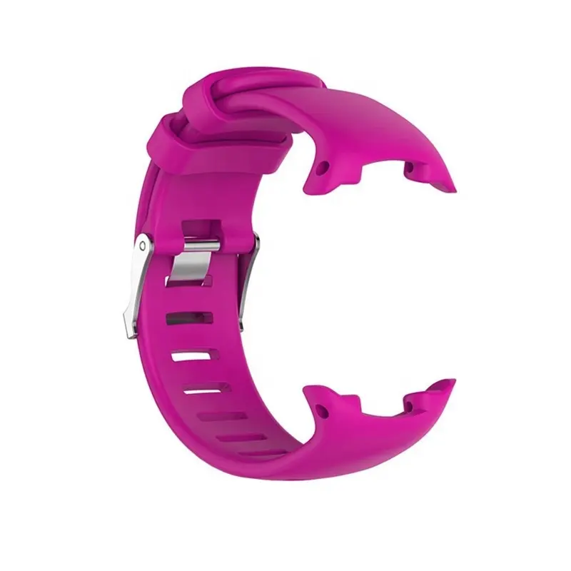 Siliconen Sport Verstelbare Gesp Vervanging Slimme Horlogeband Voor Suunto D4/D4i/Novo