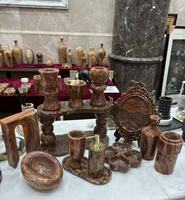 Bandeja de Mármol Calacatta Viola Pulido Tallado Estilo Barroco, Plato de Piedra para Joyas, Soporte para Jabón, Decoración de Baño, Regalo de Lujo