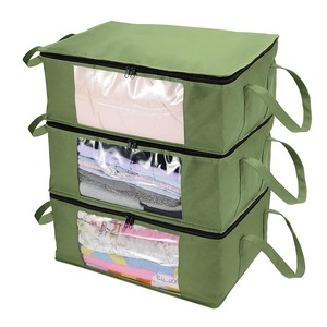 Custom Clothes Closet Organizers Storage Bag with Reinforced Handle Under Bed Storage Bags