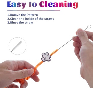 KiButterflyds Einzigartige verrückte DIY Trink stroh Lustige Baby-<span class=keywords><strong>Party</strong></span>-Accessoires für Geburtstags zubehör Werbe-<span class=keywords><strong>Party</strong></span> zubehör - Product Image 6