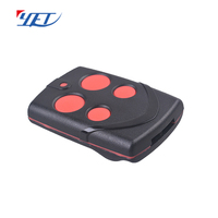 Fabricante 4 teclas a prueba de agua RF código de aprendizaje Control remoto para garaje Auto puerta abridor YET2117