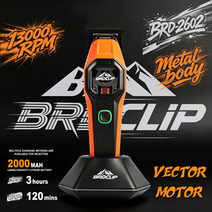 Recortadora <span class=keywords><strong>de</strong></span> Precisión BRD con Motor Vectorial <span class=keywords><strong>de</strong></span> 13000 RPM, Cabezal <span class=keywords><strong>de</strong></span> Aceite, Cuchilla <span class=keywords><strong>de</strong></span> Acero <span class=keywords><strong>de</strong></span> Pulvimetalurgia <span class=keywords><strong>de</strong></span> 0 Dientes, Ideal <span class=keywords><strong>para</strong></span> Cortar el Cabello Masculino - Product Image 2