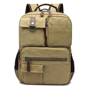 Bền Thời Trang Cổ Điển Vải Cao Đẳng Rucksack Du Lịch Ba Lô Cho Nam Giới Phụ Nữ Cho Du Lịch Trường Máy Tính Xách Tay Bookbag - Product Image 1