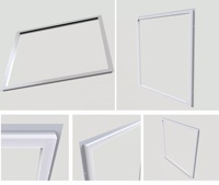 Panneau de plafond led avec capteur d'éclairage de bureau 595x595 led