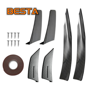 Applicable pour <span class=keywords><strong>BMW</strong></span> série 3 F80 M3 F82 M4 bande de protection de pare-chocs anti-rayures Modification de pare-chocs avant en Fiber de carbone - Product Image 3