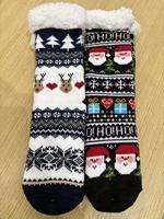 Chaussettes en molleton acrylique personnalisées de marque de créateur pour femme, douces et confortables pour l'hiver, la maison et l'usage quotidien