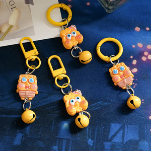 Portachiavi in Resina <span class=keywords><strong>SpongeBob</strong></span> e Patrick, Ciondolo Cartoon con Stampa Digitale per Borse e Regali per Ragazze Adolescenti - Product Image 3