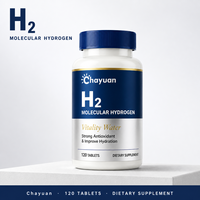 Comprimés d'hydrogène moléculaire H2 à haute concentration OEM ODM, dissolution rapide, certifiés Halal naturels, pour la santé cérébrale au magnésium