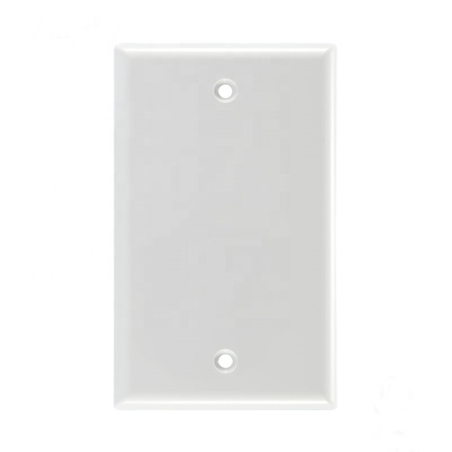 Wall Plate Series 1 2 Gang Blank Wall Plate Outlet Cover for Standard Size