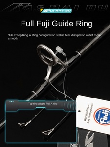 <span class=keywords><strong>Caña</strong></span> de Pescar FUJI Offshore de Carbono para Spinning, <span class=keywords><strong>Media</strong></span> y Ligera, Mango de EVA, Acción Lenta, para Señuelos y Carpas en Lago, 1.83m 60-160g, Venta al por Mayor - Product Image 3