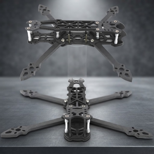 Wholesale Carbon Fiber FPV Drone Frame Kit Lightweight Quadcopter Frame for FPV Racing Freestyle Drone DIY Build