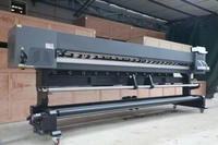 Impresora de pancartas flexibles Eco-Solvente XP600 de fábrica I3200 con 2 cabezales, 320 cm, 3.2 m, impresión A3 A1, impresora Eco-Solvente 320 XP600