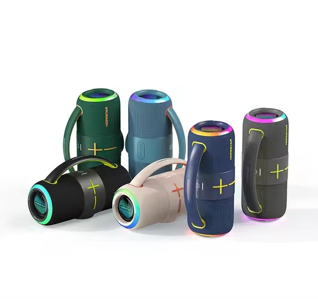H68 New Speakere Portable Karaoke Boombox 3 Outerdoor Wireless Outdoor Speaker Subwoofer Music Center BoomBox With Radio