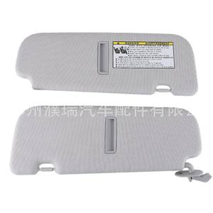 Pare-soleil Hyundai Elantra Md 85210-3X000 85220-3X000 Beige Gris Monté sur le toit avec miroir - Product Image 5