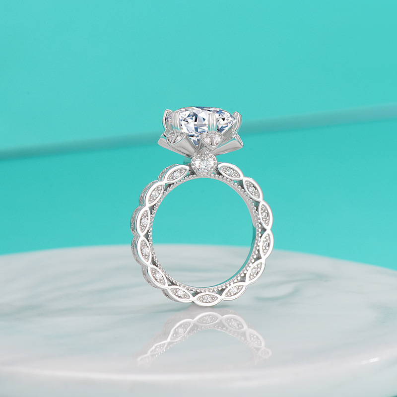 gra certified moissanite jewelry