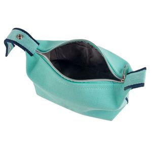 Portable Waterproof Canvas Toiletry Cosmetic Pouch Travel Makeup Bag for Promotional & Business <b>Gifts</b> - Product Image 4