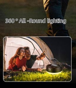CITICITY Solar <b>LED</b> Lantern, Outdoor Camping Lamp Solar <b>Light</b> 8 <b>Light</b> Mode Waterproof Tent Lamp for Emergency Home Hiking - Product Image 6